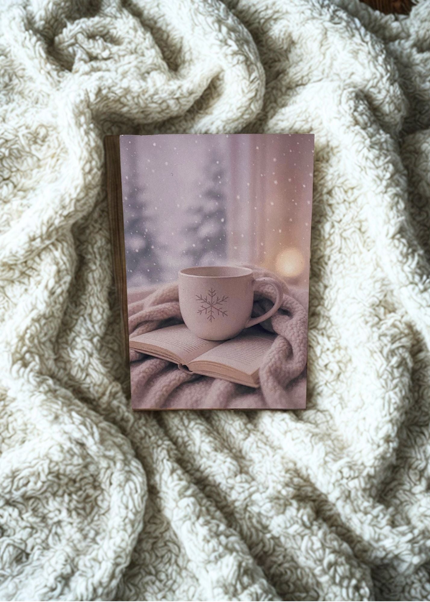 Winter Magnet Pack – Set of 6 Cozy Aesthetic Quote Magnets | 2x3 Fridge Decor for the Holiday Season