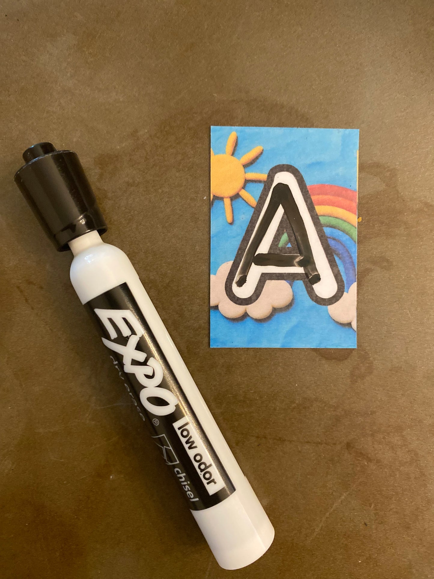 Rainbow Alphabet Magnets – Uppercase Letters (2x3”)