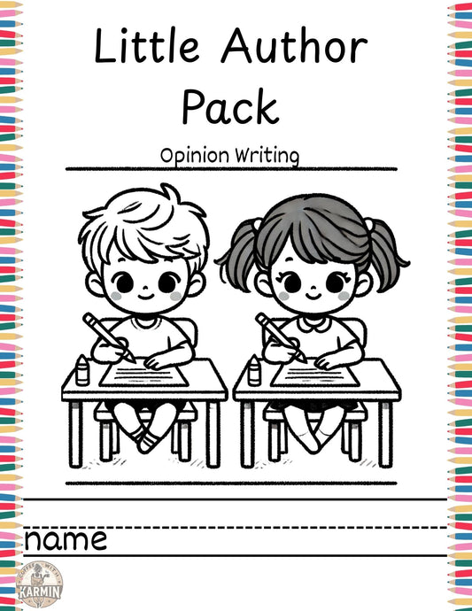 Little Author Pack :Opinion Writing (Kindergarten)