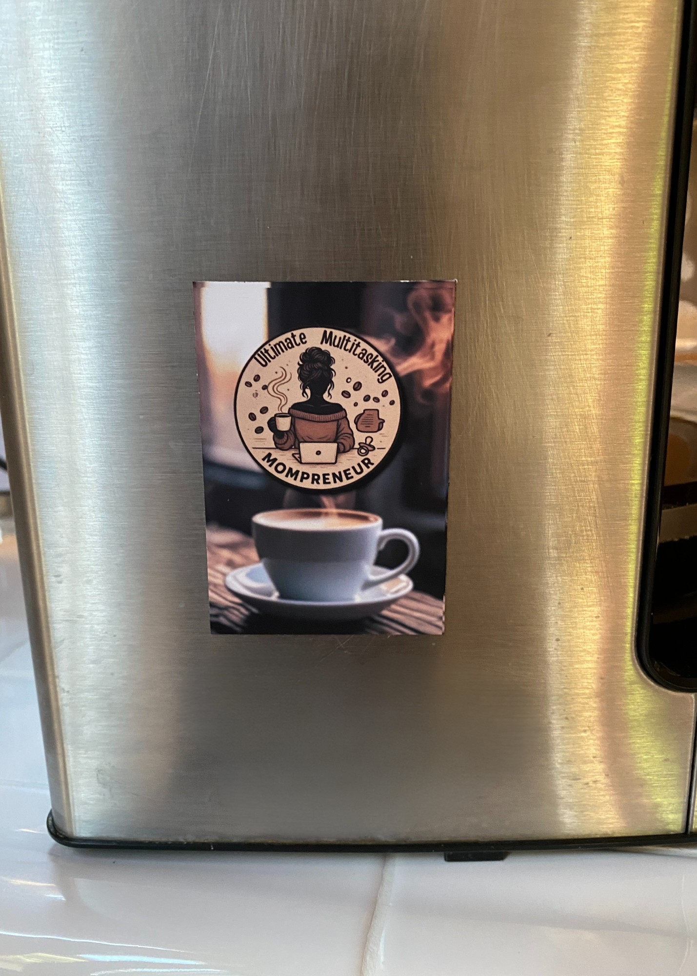 “Ultimate Multitasking Mompreneur” Matte Magnet