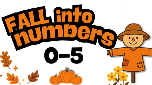 Fall Into Numbers: 0–5 | Interactive Canva Presentation Template | Preschool & Kindergarten