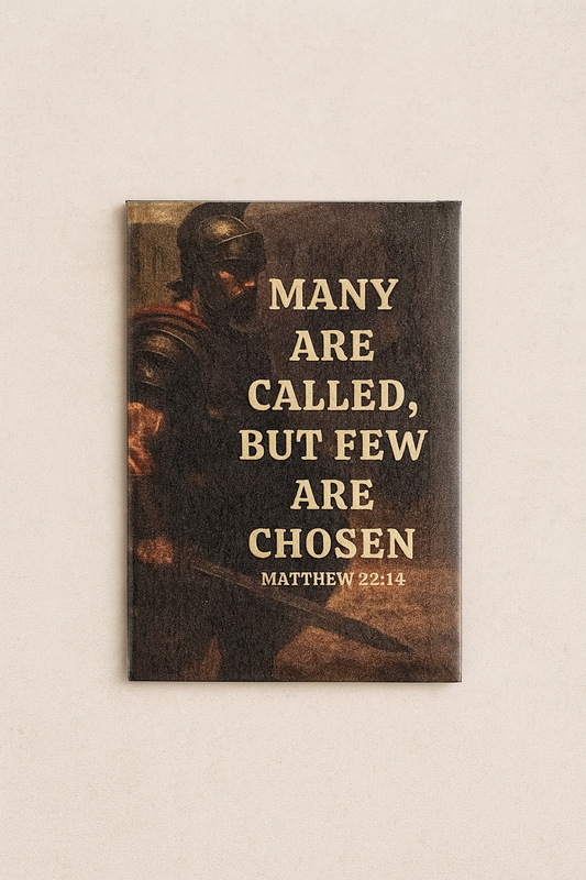 “Many Are Called” Bible Verse Magnet – Laminated Finish (Matthew 22:14)