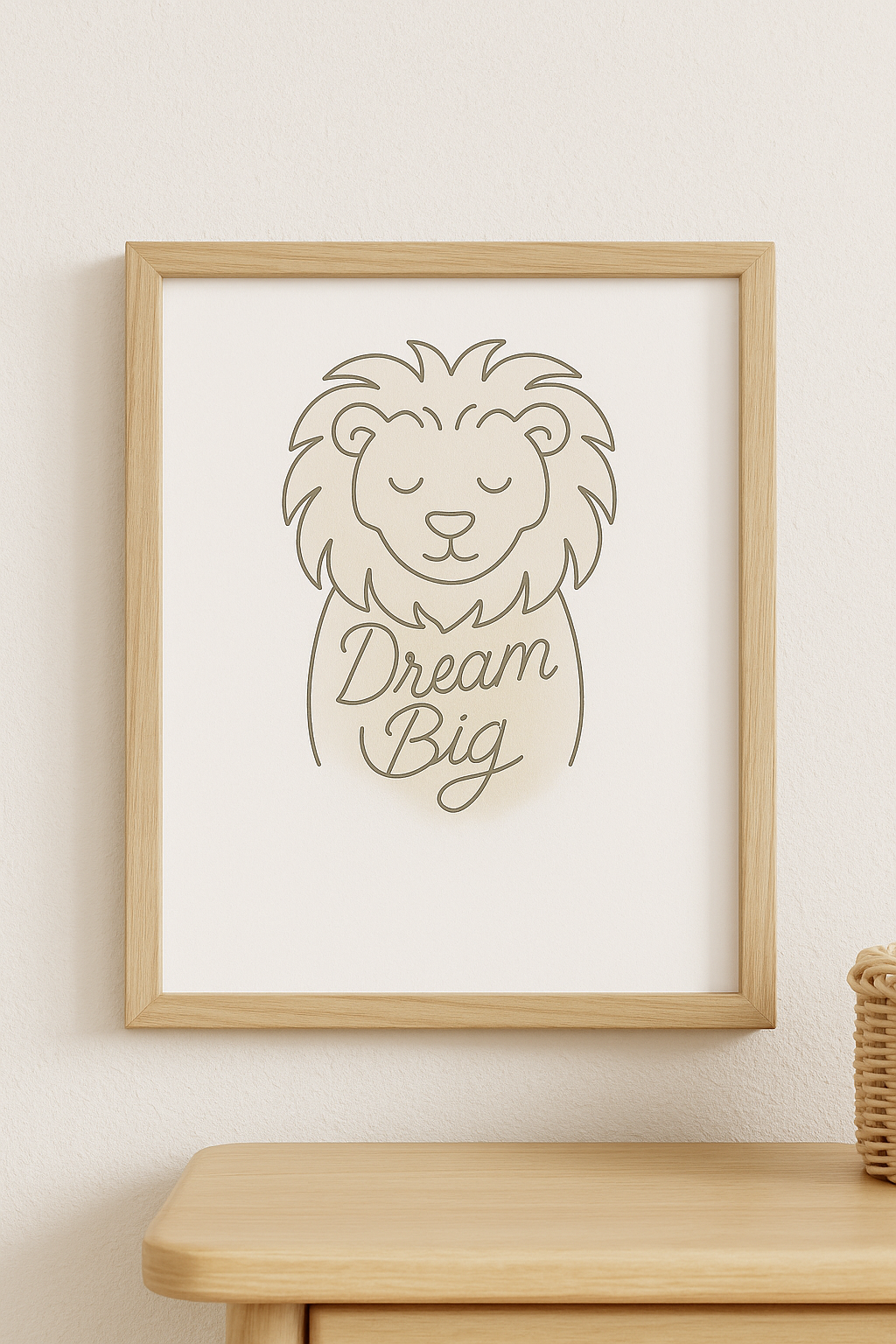 Neutral Nursery Wall Art Set of 7 (Digital Download) – Minimalist Line Art Prints for Kids Room & Baby Nursery Decor