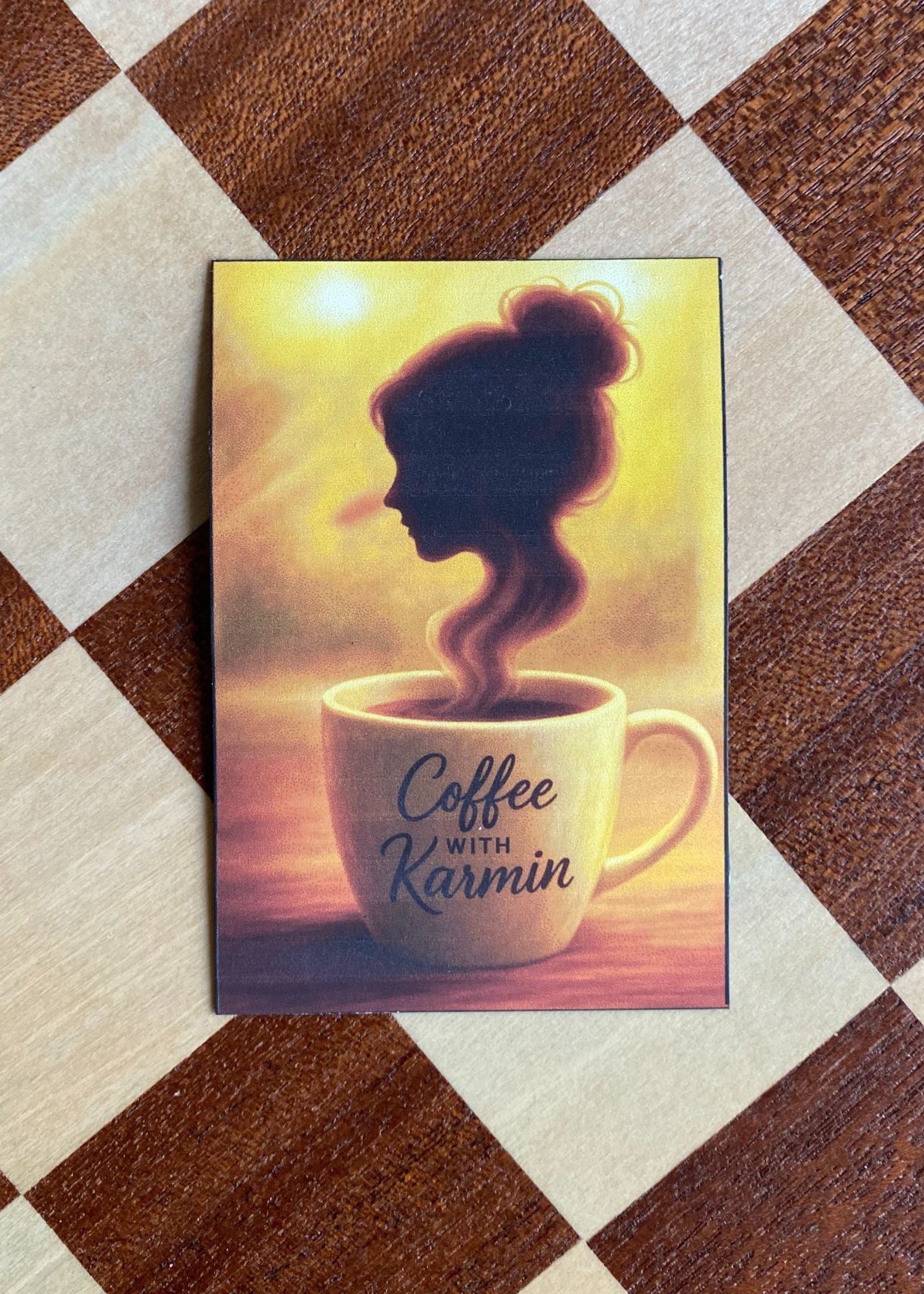 Coffee with Karmin Magnet – Silhouette Steam Design