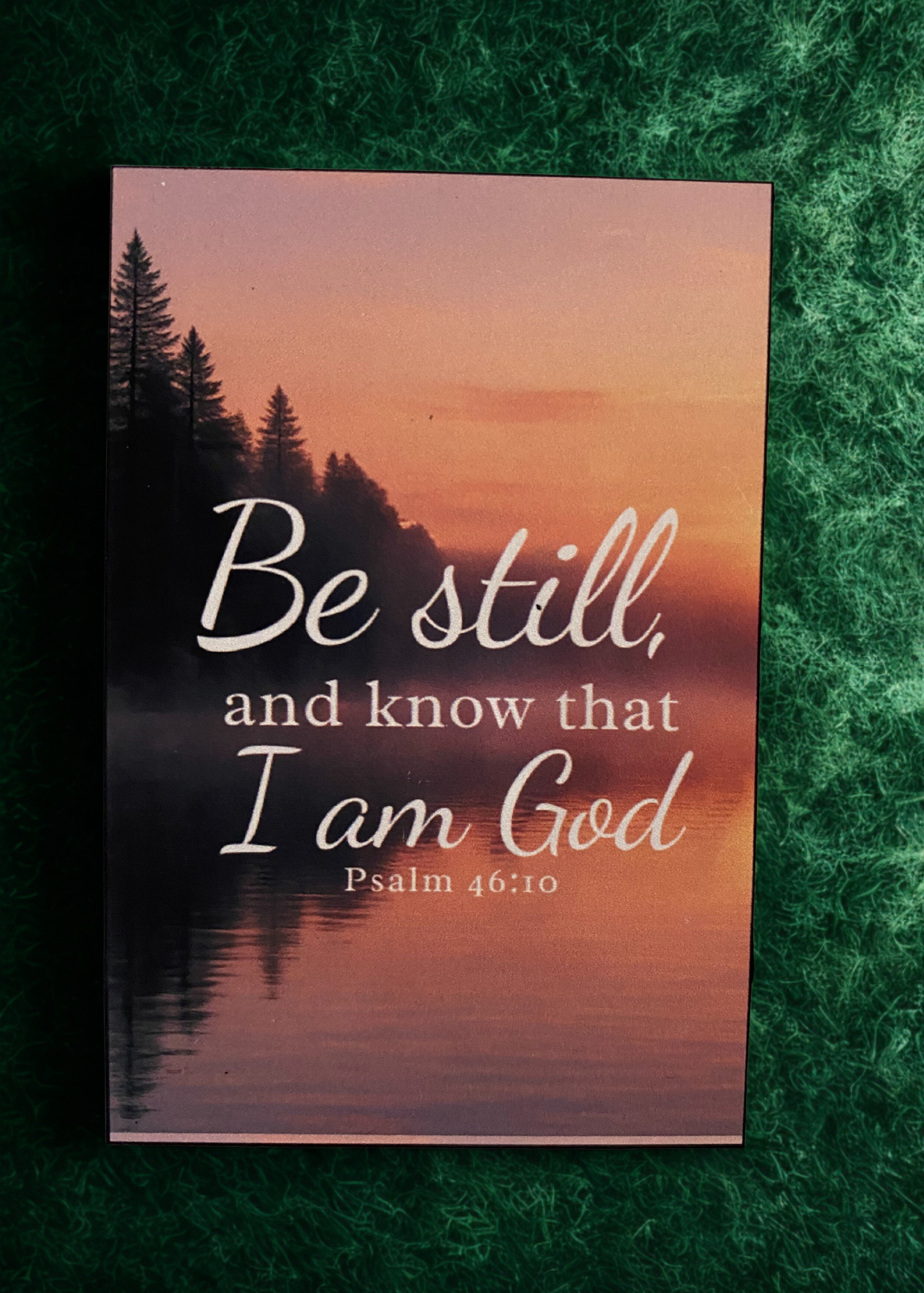 “Be Still and Know” Scripture Magnet – Psalm 46:10