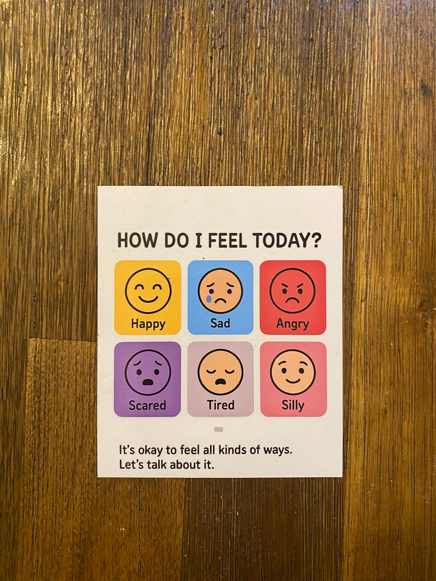 Daily Visual Routine Magnet + Feelings Check-In Chart – Rainbow Theme | Dry Erase Fridge Tools for Toddlers & Preschoolers