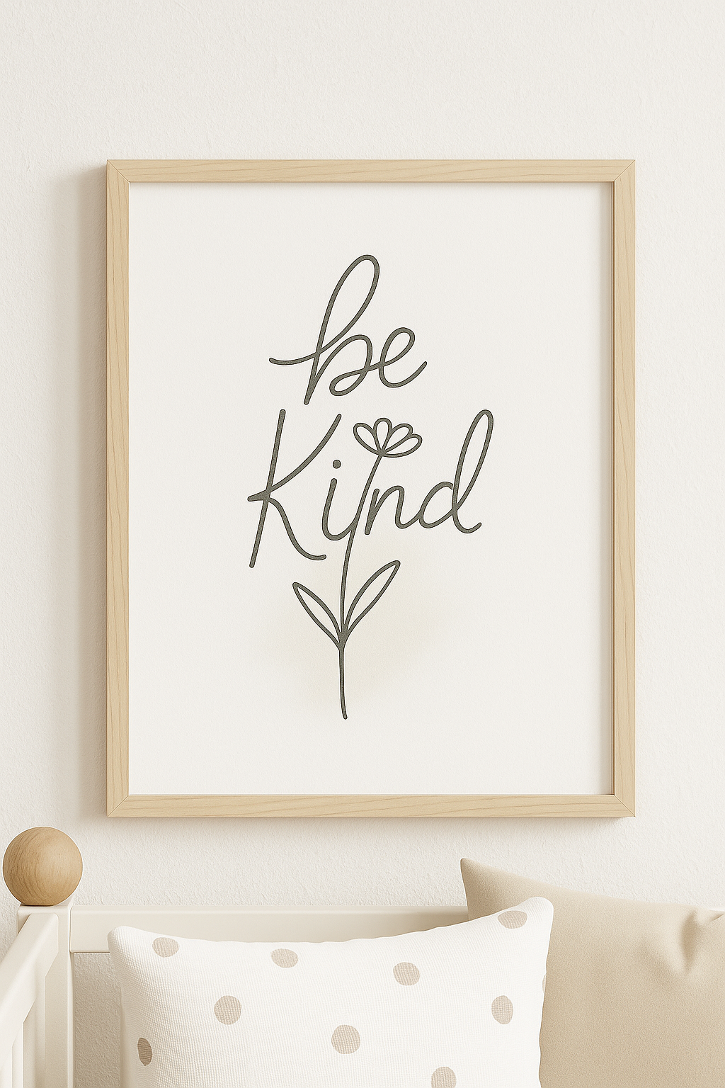 Neutral Nursery Wall Art Set of 7 (Digital Download) – Minimalist Line Art Prints for Kids Room & Baby Nursery Decor