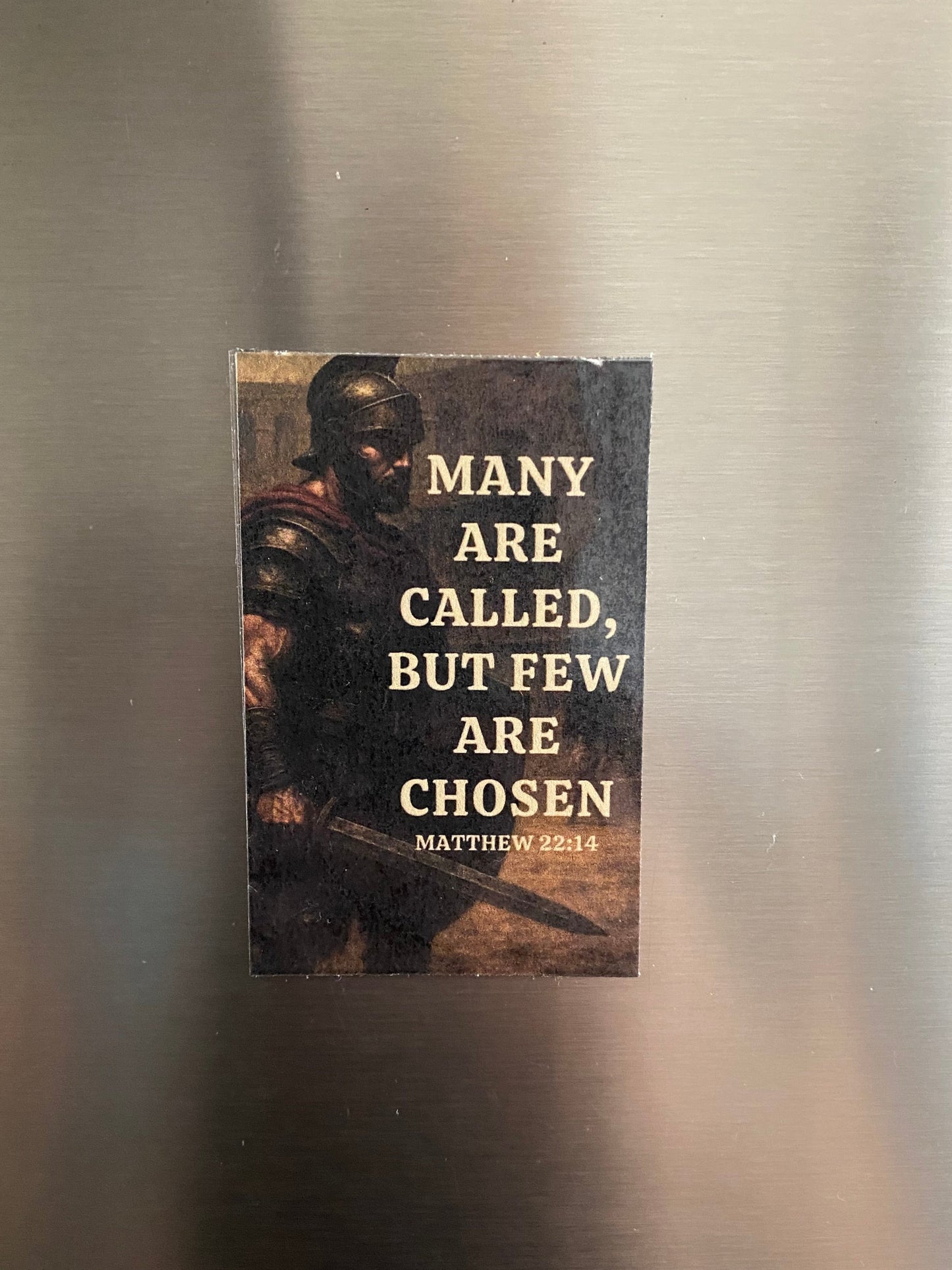 “Many Are Called” Bible Verse Magnet – Laminated Finish (Matthew 22:14)