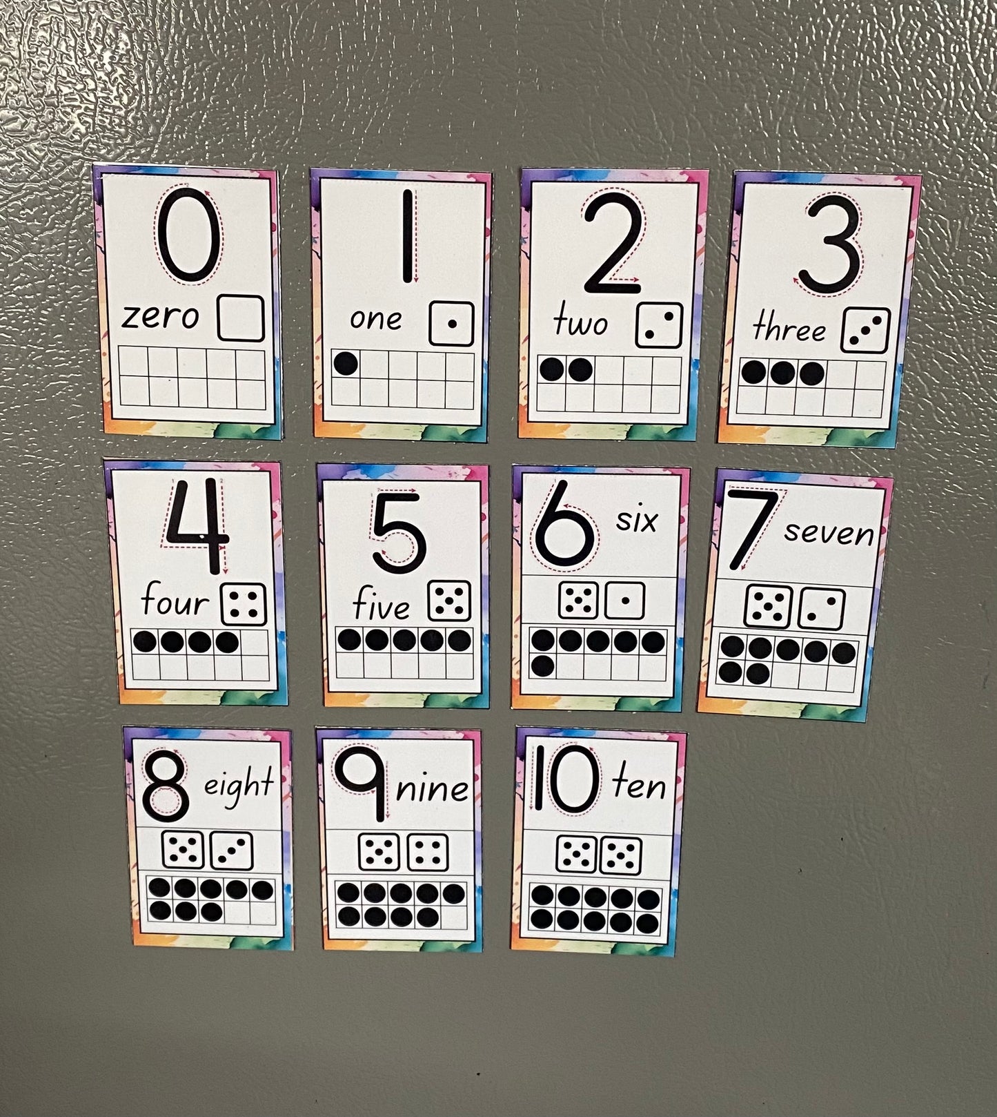 Early Math Magnet Set: 0 to 10