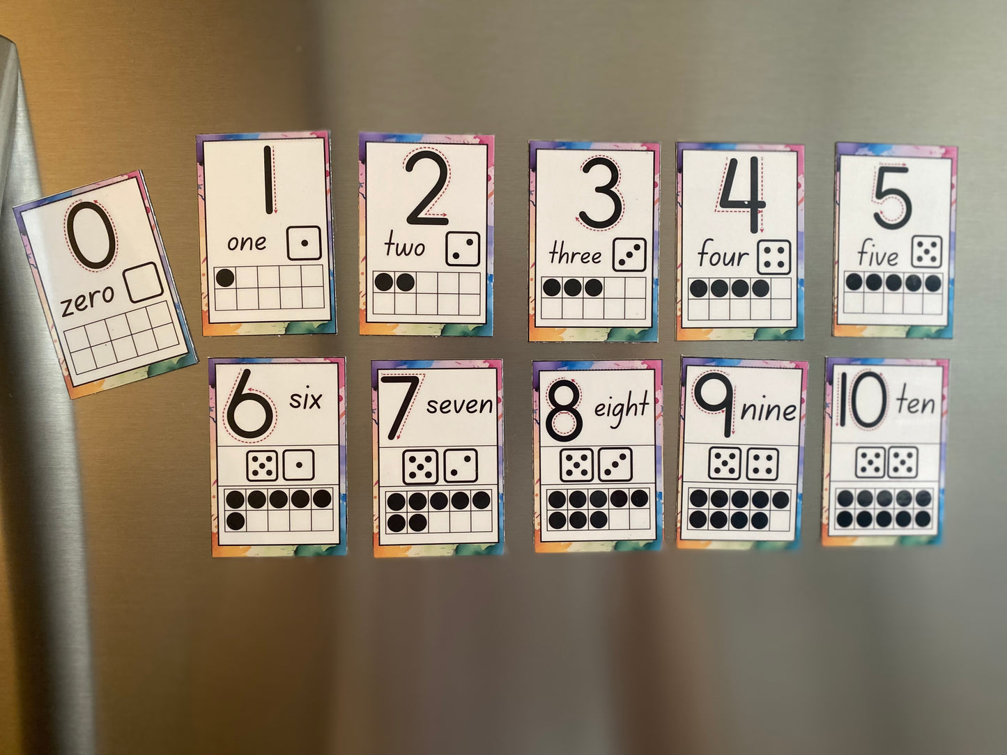 Early Math Magnet Set: 0 to 10