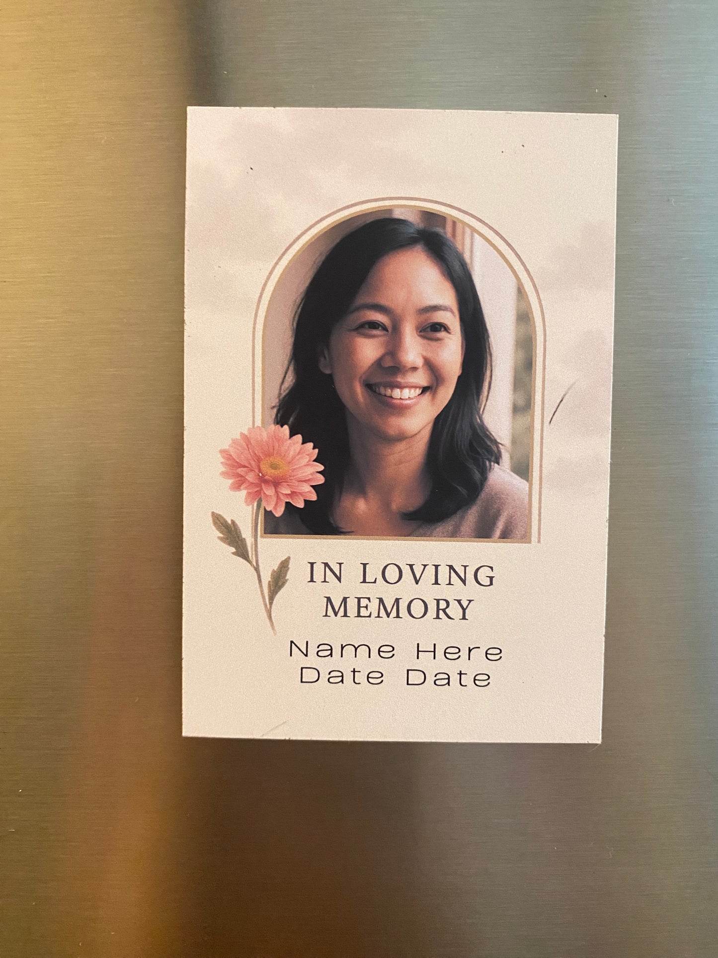Custom Magnet – In Loving Memory Keepsake