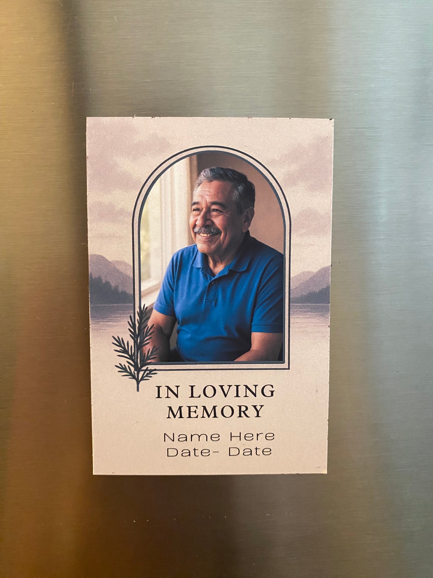 Custom Magnet – In Loving Memory Keepsake