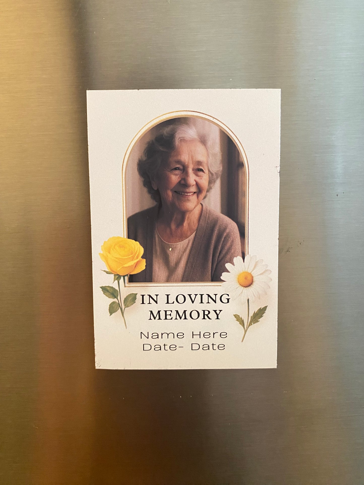 Custom Magnet – In Loving Memory Keepsake