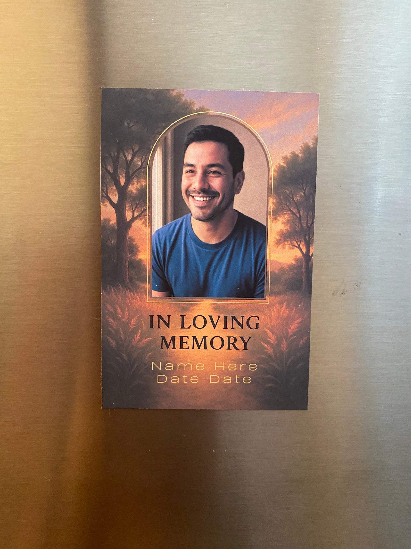 Custom Magnet – In Loving Memory Keepsake