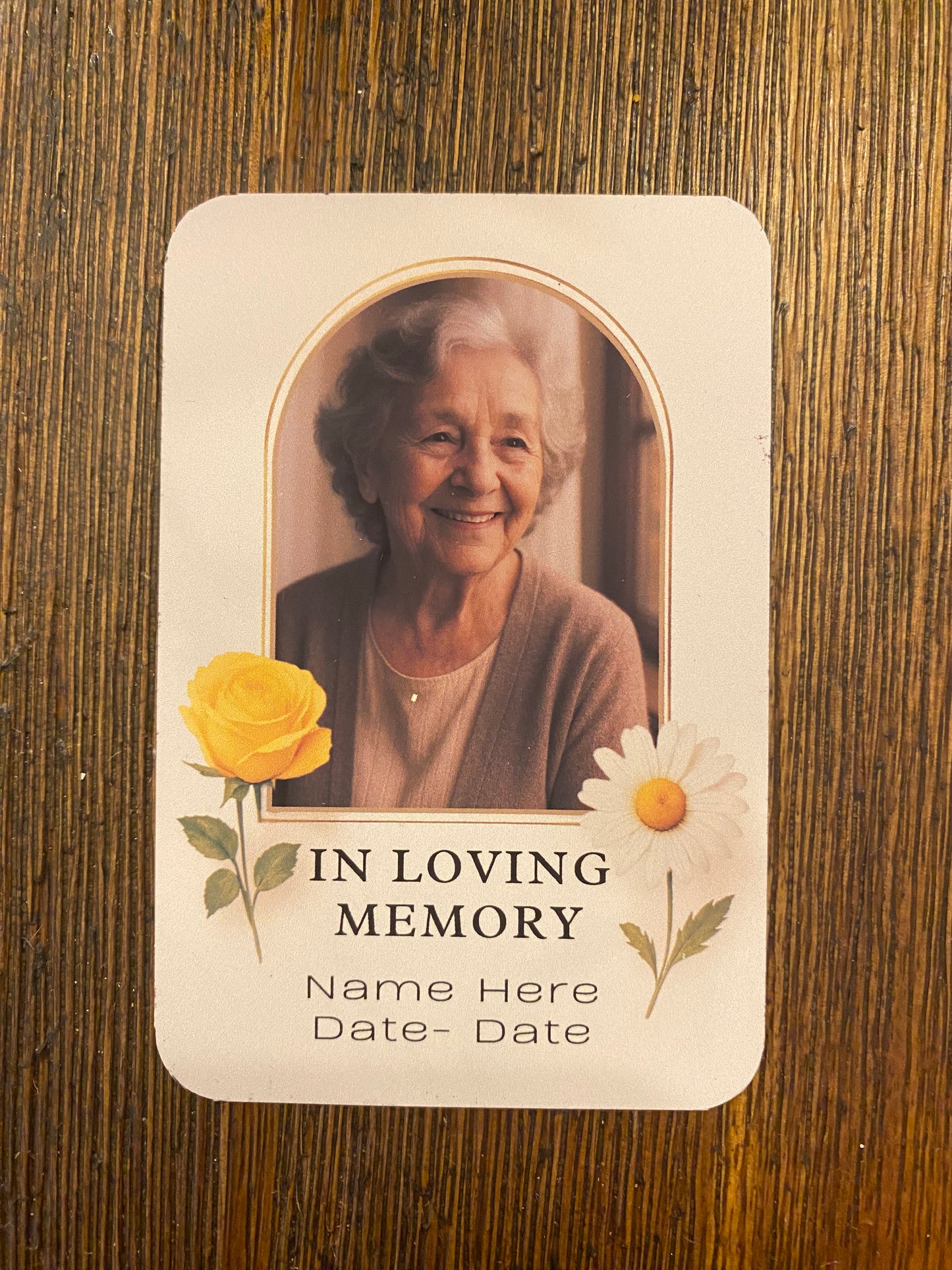 Custom Magnet – In Loving Memory Keepsake