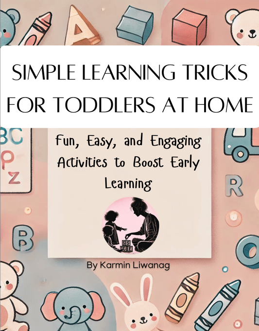Simple Tips and Tricks for Toddlers at home (digital download)