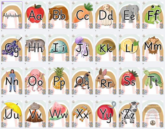 ABC printable